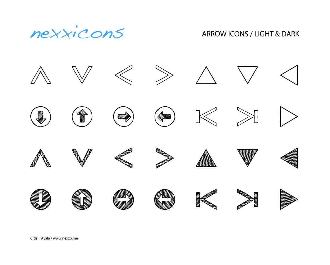 Arrow Icon Set Full